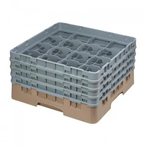 Cambro Gläserspülkorb Beige Mit 49 Fächern Max Glashöhe 17,4cm. Dieser Gläserspülkorb Bietet 19