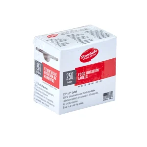 Cambro StoreSafe® Rotationsetiketten, Unbeschriftete Etiketten, 24 Rollen, 250 Etiketten Per Rolle – 23SLINB250 13