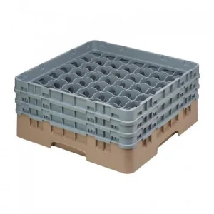 Cambro Gläserspülkorb Beige Mit 25 Fächern Max Glashöhe 17,4cm. Dieser Gläserspülkorb Bietet 15