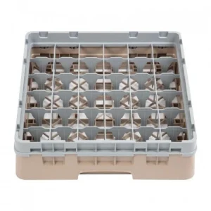 Cambro Gläserspülkorb Beige Mit 25 Fächern Max Glashöhe 17,4cm. Dieser Gläserspülkorb Bietet 21