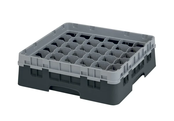 Cambro Camrack® 25-Fächer – Spülkorb Mit 2 Extender 500 X 500 X 184 Mm, 1 Stück Im Karton – 25S434110 7