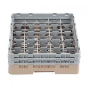 Cambro Gläserspülkorb Beige Mit 49 Fächern Max Glashöhe 13,3cm. Dieser Gläserspülkorb Bietet 11