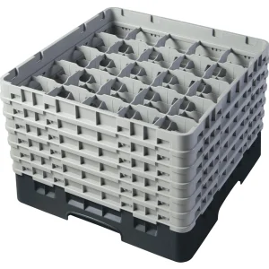 Cambro Camrack® 49-Fächer – Spülkorb Mit 6 Extender 500 X 500 X 349 Mm, 1 Stück Im Karton – 49S1114110 11