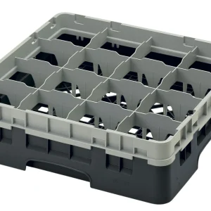 Cambro Camrack® 9-Fächer – Spülkorb Mit 5 Extender 500 X 500 X 308 Mm, 1 Stück Im Karton – 9S958110 21