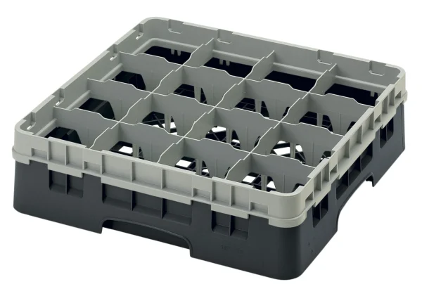 Cambro Camrack® 9-Fächer – Spülkorb Mit 5 Extender 500 X 500 X 308 Mm, 1 Stück Im Karton – 9S958110 8