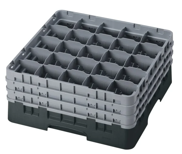 Cambro Camrack® 9-Fächer – Spülkorb Mit 3 Extender 500 X 500 X 225 Mm, 1 Stück Im Karton – 9S638110 6