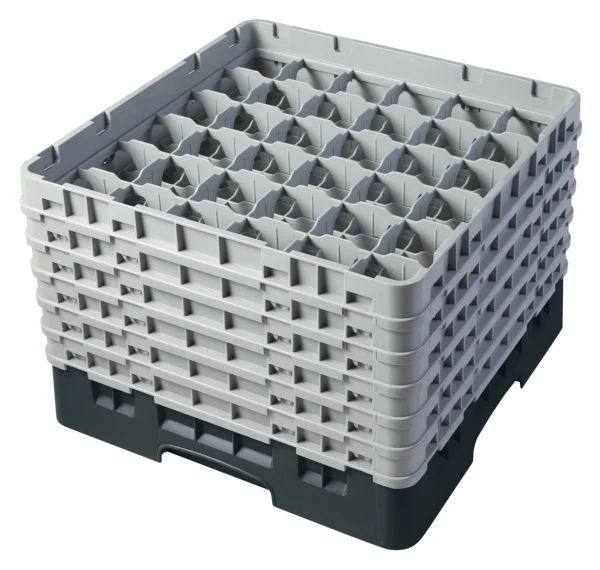 Cambro Camrack® 49-Fächer – Spülkorb Mit 6 Extender 500 X 500 X 349 Mm, 1 Stück Im Karton – 49S1114110 5