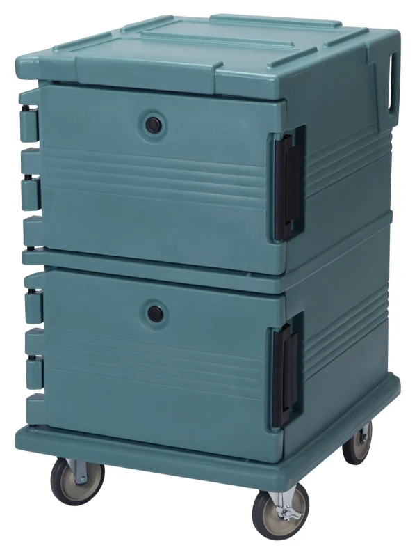 Cambro ULTRA CAMCARTS® Thermobehälter, Isolierbehäler Für 6x GN1/1-100mm Schalen, Schieferblau, 1 Stück Im Karton – UPC600401 5