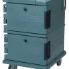 Cambro ULTRA CAMCARTS® Thermobehälter, Isolierbehäler Für 12 GN1/1-100mm Schalen, Schieferblau, 1 Stück Im Karton – UPC1200401 23