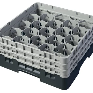 Cambro Camrack® 49-Fächer – Spülkorb Mit 3 Extender 500 X 500 X 225 Mm, 1 Stück Im Karton – 49S638110 15