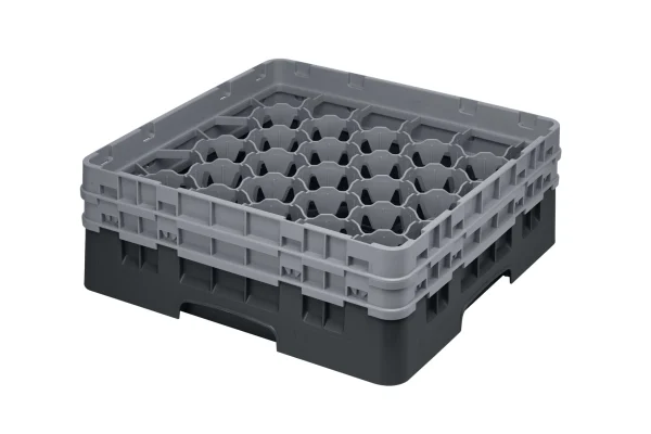 Cambro Camrack® 30-Fächer – Spülkorb Mit 2 Extender 500 X 500 X 184 Mm, 1 Stück Im Karton – 30S434110 1