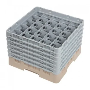 Cambro Gläserspülkorb Beige Mit 25 Fächern Max Glashöhe 29,8cm. Dieser Gläserspülkorb Bietet 21