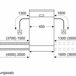 Null Bosch Serie 6 Vollintegrierter Geschirrspüler 45 Cm Breit, SPV6ZMX23E Besteckschublade 19