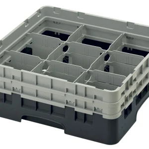 Cambro Camrack® 16-Fächer – Spülkorb Mit 2 Extender 500 X 500 X 184 Mm, 1 Stück Im Karton – 16S534110 13