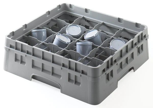 Cambro Camrack® Tassenkorb Mit 20 Fächern Für Tassen/Becher 500 X 500 X 101 Mm, 1 Stück Im Karton – 20C258151 5