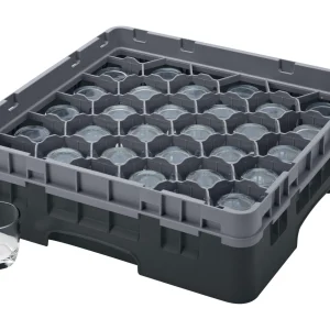 Cambro Camrack® 9-Fächer – Spülkorb Mit 1 Extender 500 X 500 X 143 Mm, 1 Stück Im Karton – 9S318110 11