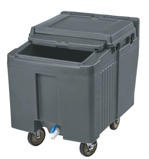 Cambro Slidinglid® Eiswürfelwagen Für 46Kg, Granitgrau , 1 Stück Im Karton – ICS100L191 3