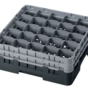 Cambro Camrack® 30-Fächer – Spülkorb Mit 2 Extender 500 X 500 X 184 Mm, 1 Stück Im Karton – 30S434110 13