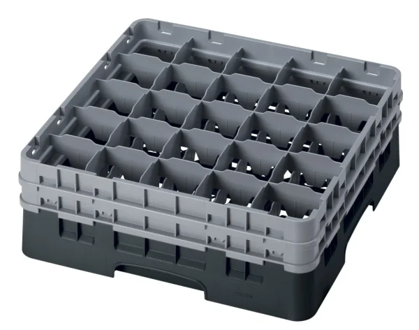 Cambro Camrack® 30-Fächer – Spülkorb Mit 2 Extender 500 X 500 X 184 Mm, 1 Stück Im Karton – 30S434110 4