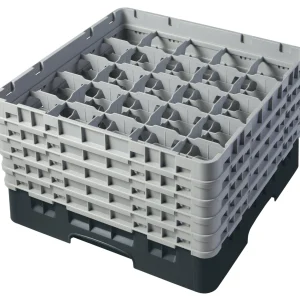 Cambro Camrack® 9-Fächer – Spülkorb Mit 5 Extender 500 X 500 X 308 Mm, 1 Stück Im Karton – 9S958110 17